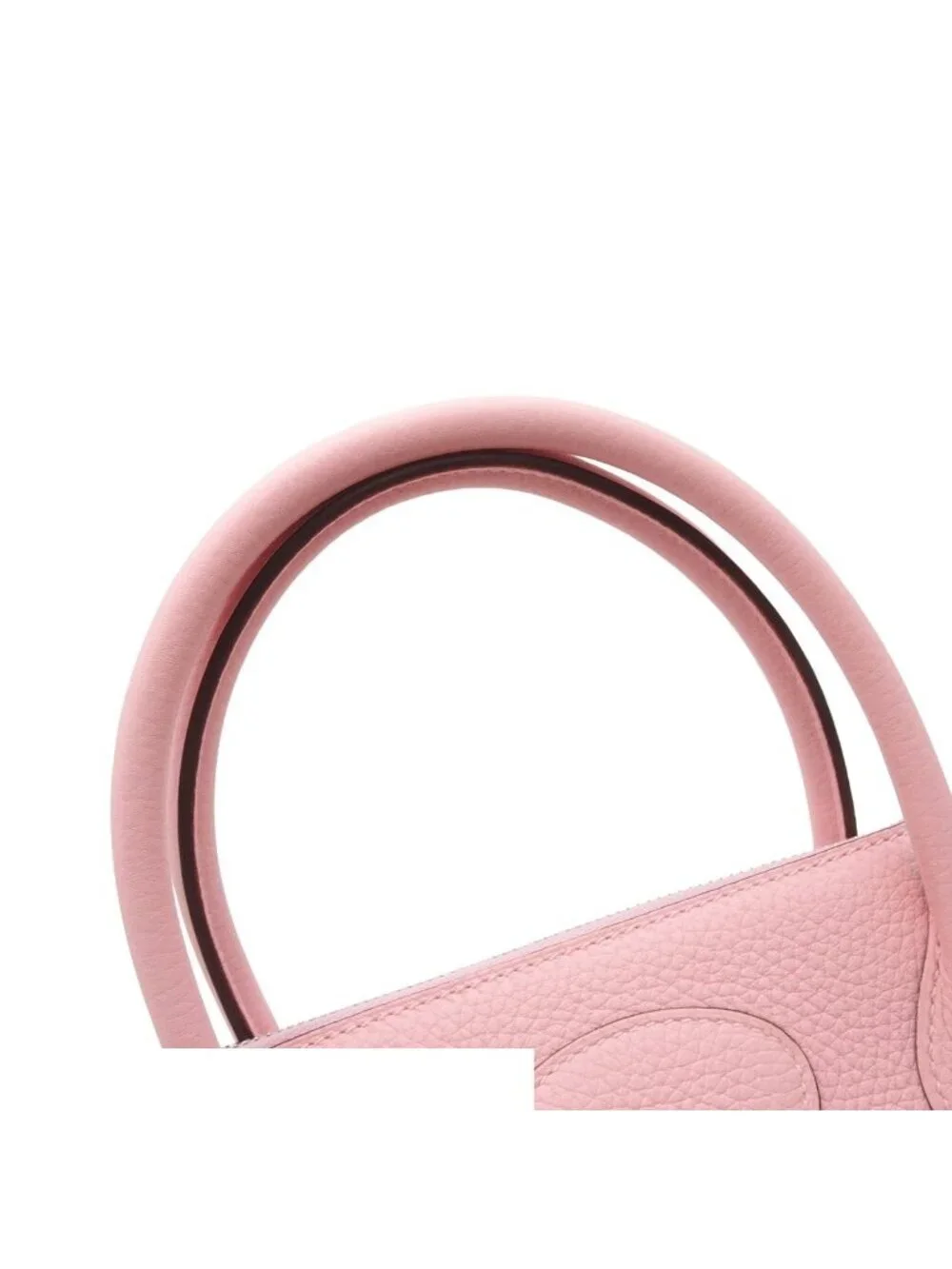 Hermes Bolide 31 Rose Sakura Nata Silver Taurillon Clemence Verso 2-Way